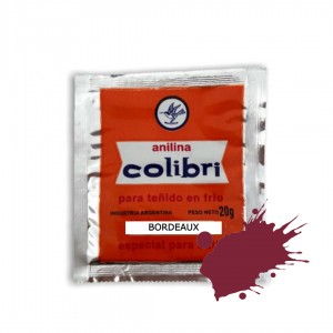 COLIBRI ANILINA BORDEAUX x 20gr